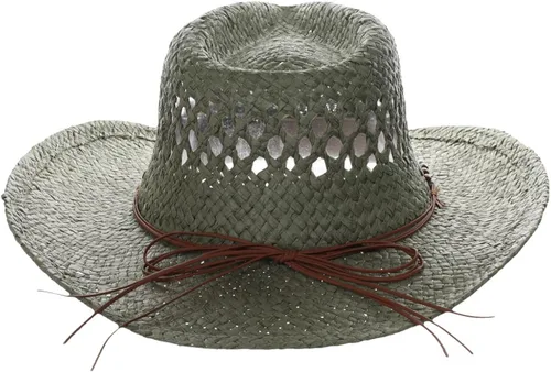 Vista 6 de Panama Jack Sombrero de sol Drifter Toyo Straw 3 14 pulgadas, ala moldeable, protección solar UPF 50+ UVAUVB