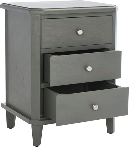 Vista 13 de Safavieh American Homes Collection Joe - Mesa auxiliar, color gris francés Gris cenizo