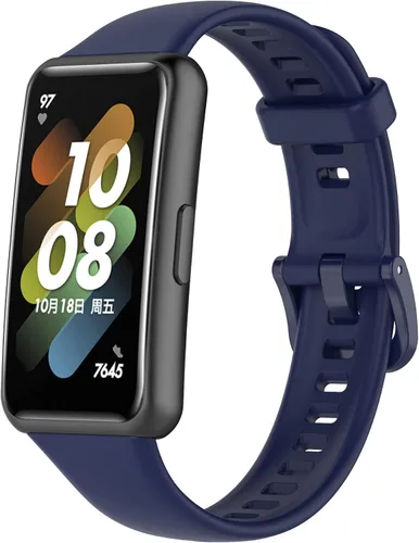 Vista 16 de Senter Correa de repuesto de goma suave de liberación rápida para reloj inteligente Huawei Band 7