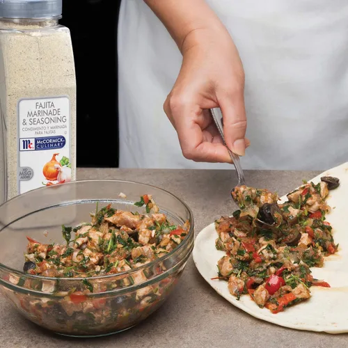 Vista 7 de McCormick Culinary Fajita Marinada y Condimento, 30 oz