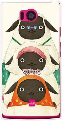 Vista 161 de Yanan Machiko Series Machiko Family Pink (Clear) / for iPhone SE/5s/docomo