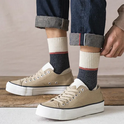 Vista 10 de Calcetines tobilleros de corte bajo para hombre, calcetines deportivos para correr