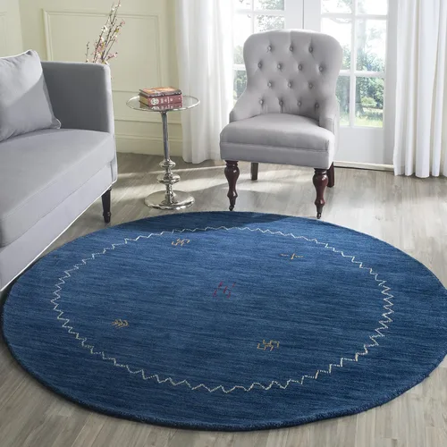 Vista 8 de SAFAVIEH Himalaya Collection - Alfombra de pasillo, 2 pies 3 pulgadas x 6 pies, color azul, lana hecha a mano, ideal para zonas de alto tráfico