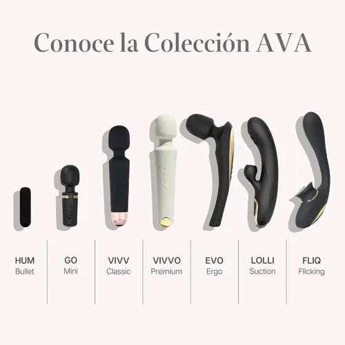 Vista 9 de Ava Vibrador de varita sexual [vibrador estimulador de clítoris] Vibrador para mujer Juguete sexual Regalos para mujeres 20 patrones y 8