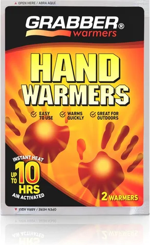 Vista 2 de Grabber Calentadores de manos – Calentadores activados por aire naturales sin olor de larga duración – Hasta 10 horas de calor – 40 pares, 3.5 x 2