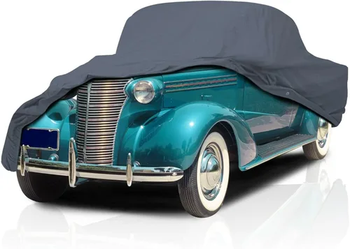 Vista 10 de Funda para coche DaShield Serie Ultimum para Ford Modelo A 1928-1931 Cupé de 2 puertas - Protección para todo tipo de clima semi personalizada