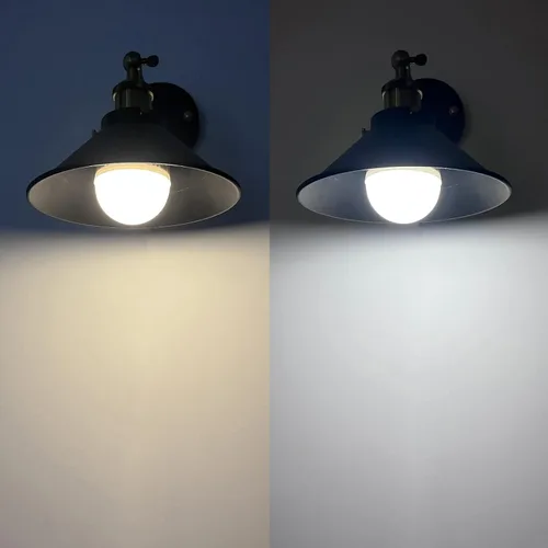 Vista 4 de Fácil de cargar e instalar, control remoto, batería recargable inalámbrica, funciona con atenuación continua, aplique de pared de diseño vintage