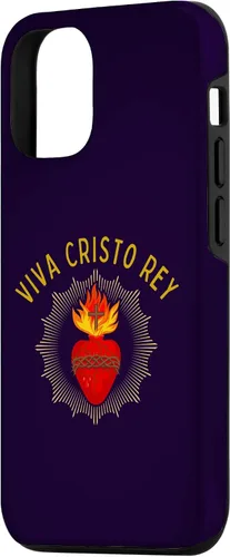 Vista 2 de Funda para iPhone 15 Roman Catholic Sacred Heart Cristeros