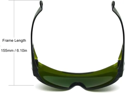 Vista 3 de FreeMascot OD 4+ 190nm-420nm/850nm-1300nm longitud de onda profesional láser infrarrojo gafas de seguridad certificado CE
