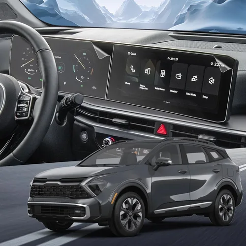 Vista 13 de YEE PIN Protector de pantalla de vidrio templado HD de 8 pulgadas para Kia Forte 2019, 2020, 2021, 2022, protector de pantalla de 8 pulgadas