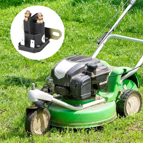 Vista 7 de MaySpare Solenoide de arranque compatible con tractor de césped John Deere AM133094, MTD 725-04439 Cub Cadet