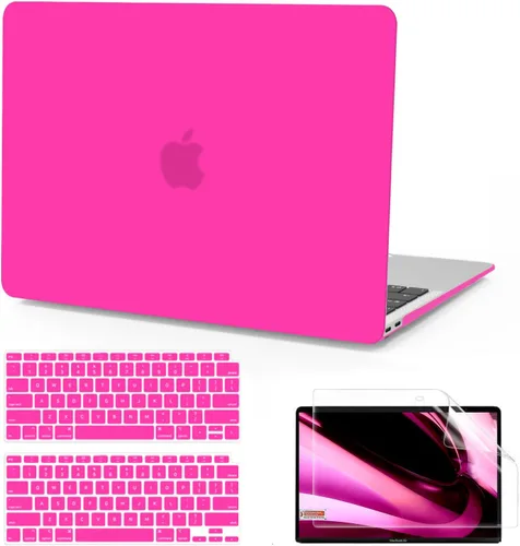 Vista 28 de B BELK Funda compatible con MacBook Air de 13 pulgadas 2022 2021 2020 2019 2018 A2337 M1 A2179 A1932 Touch ID, carcasa rígida de plástico mate