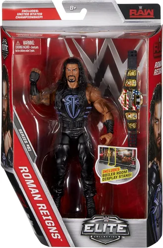 Vista 3 de WWE FIGURA DE ACCIÓN DE LA COLECCIÓN ELITE ROMAN REIGN