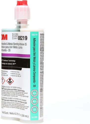 Vista 3 de 3M 08219 Adhesivo reparador de SMC/fibra de vidrio de 35 minutos - 200 ml