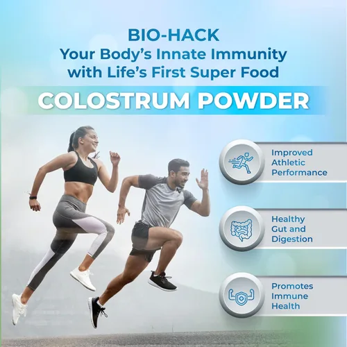 Vista 6 de WELLNESS EXTRACT Polvo de calostro bovino rico en proteínas y lactoferrina, el verdadero suplemento certificado para apoyo inmunológico, salud