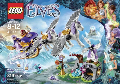 Vista 2 de LEGO Elfos, Trineo Pegaso de Aira, 41077