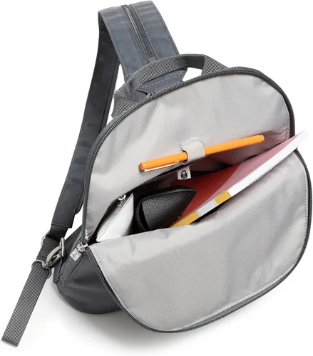 Vista 8 de Baggallini Mochila convertible esencial, Gris carbón