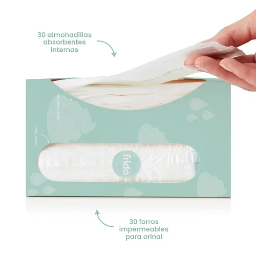 Vista 7 de Frida Baby Poo + Pee - Revestimientos para orinales, a prueba de fugas, fácil limpieza, 30