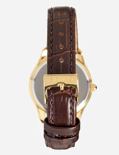 Vista 4 de Seiko Neo SUR638 - Reloj de cuarzo clásico con esfera blanca
