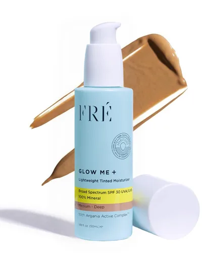 Vista 10 de FRÉ Hidratante tintado ligero Protector solar mineral tintado, SPF con tinte y crema hidratante tintada con protector solar Ligero, 1.69 onzas