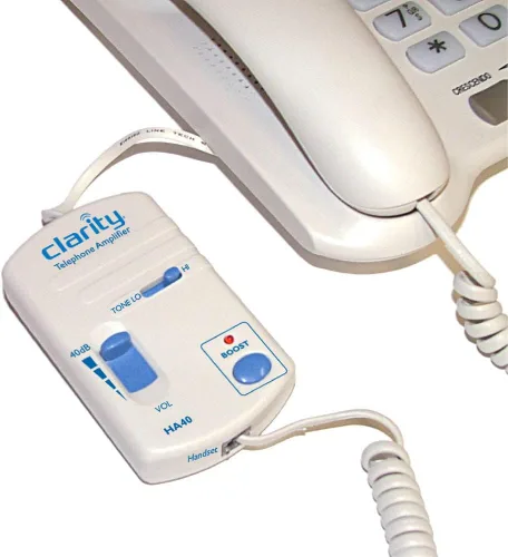 Vista 2 de Clarity HA40 HA40 Portable Telephone Handset in-Line Amp