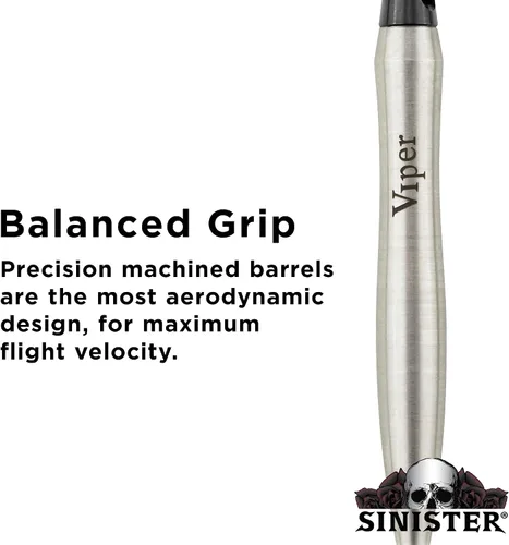 Vista 6 de Viper Dardos siniestros con punta de acero de tungsteno al 95%