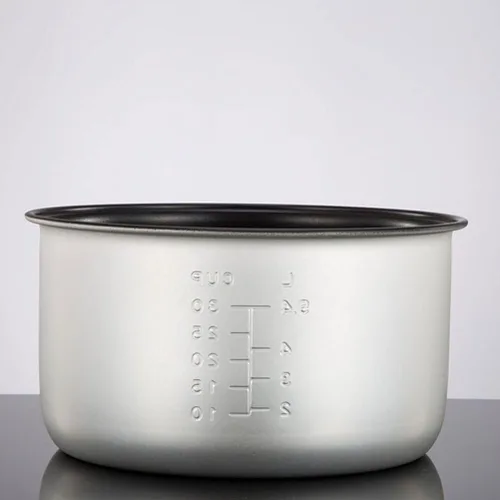 Vista 9 de Yardwe Olla interna para arrocera, revestimiento interior de olla de cocción antiadherente, repuesto para cocina casera, 4L