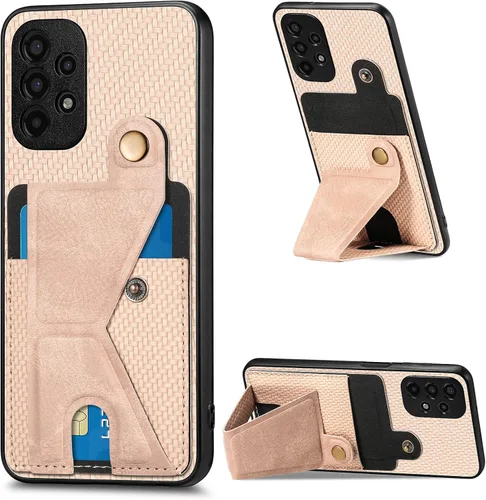 Vista 128 de Funda para Oppo K10x / OnePlus Nord CE 2 Lite 5G Funda para Realme 9 5G / 9 Pro / Q5 / V25 Funda de piel sintética con ranuras para tarjetas
