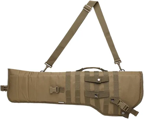 Vista 10 de Funda táctica para rifle Waxaya, bolsa de hombro para escopeta con parte superior abierta