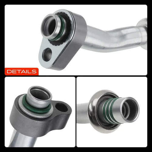 Vista 9 de A-Premium Conjunto de manguera de succión A/C compatible con Ford y Mercury