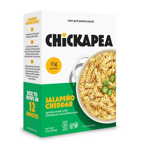 Vista 9 de Chickapea Pasta de garbanzos One Pot - Pepper & Parm - 7 oz (paquete de 1)
