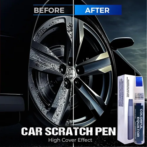 Vista 6 de 2 bolígrafos de retoque de pintura para automóvil, bolígrafo de reparación de arañazos de pintura de automóvil, reparación profesional de arañazos