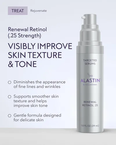 Vista 2 de ALASTIN Skincare Suero Facial de Retinol para Renovación de la Piel Antienvejecimiento, Disminuye las Líneas Finas y las Arrugas Repara