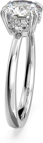 Vista 3 de Swarovski Constella Cocktail Ring Jewelry Collection Princess Cut Clear Crystals
