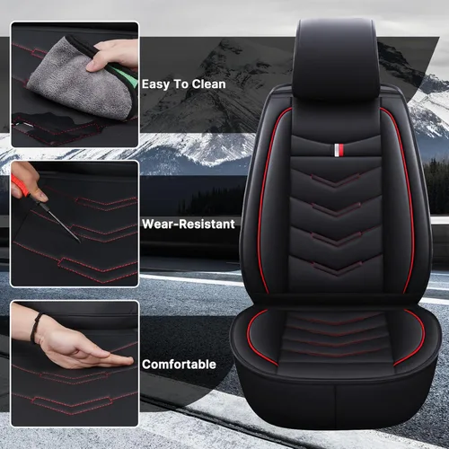Vista 3 de Funda de asiento de auto para Buick Encore GX 2020-2025, duradera, resistente al desgaste, impermeable, funda de cojín para vehículo, transpirable