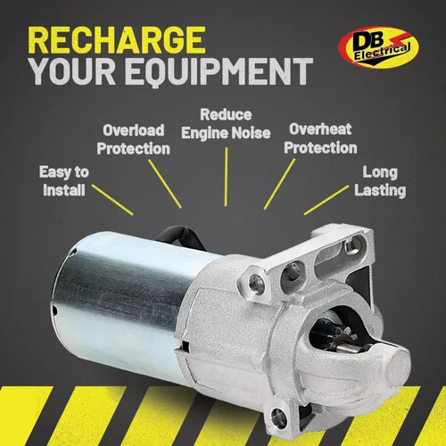 Vista 9 de DB Electrical Motor de arranque para GMC Sierra 2500 Yukon XL 3500 C Series