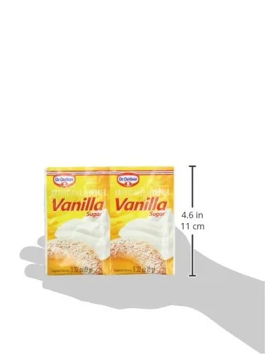 Vista 4 de Dr. Oetker Azúcar de vainilla, 0.32 onzas (paquete de 6)