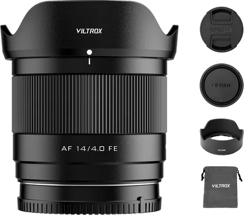 Vista 10 de Viltrox AF 9mm F2.8 Air APS-C lente para Sony E Mount, lente STM de enfoque automático de retrato de gran angular ultra amplio de 113.8° compatible