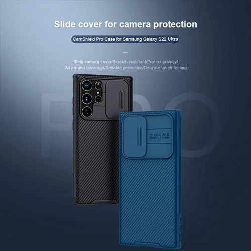Vista 9 de Mangix Funda para Samsung Galaxy S22 Ultra con cubierta para cámara, delgada funda protectora de policarbonato delgado a prueba de golpes