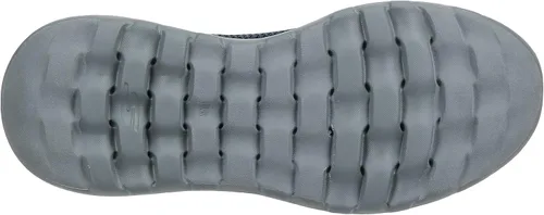 Vista 10 de Skechers Go Max-Athletic Tenis para caminar para hombre, de malla de aire y sin cordones, Azulgris