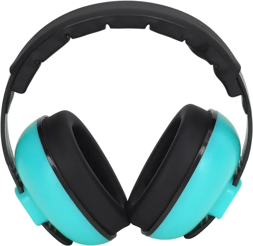 Vista 8 de Orejeras para bebé, reducción de ruido NRR 31dB para aviones, orejeras a prueba de sonido con cabeza suave, protección auditiva plegable para bebés
