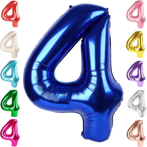 Vista 135 de Globos del números 0 de 40 pulgadas para formar los números 10, 20, 30, 40, 50, 60, 70, 80, 90, 100, para decoración de cumpleaños, bodas, eventos