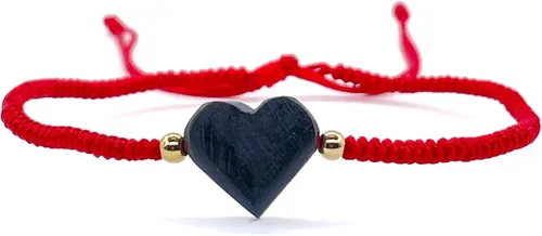 Vista 16 de Red String Protection Bracelet for Women Against Evil Eye Genuine Jet Stone Azabache Contra el Mal de Ojo