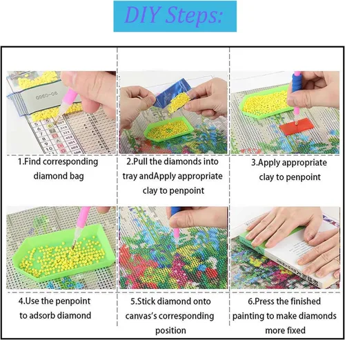 Vista 7 de Mosaflare Kits de pintura de diamantes 5D para adultos, arte de diamantes de gato en flor de cerezo para principiantes, pintura de taladro redondo