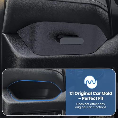 Vista 4 de DIAMOOKY Organizador de consola central mejorado compatible con Toyota RAV4 2025 2024 2023 2022 2022 2021 2020 2019, accesorios interiores, caja