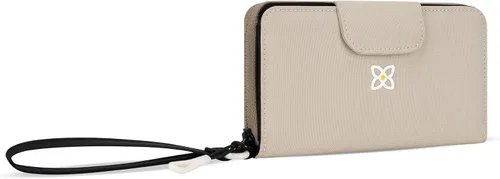 Vista 60 de Sherpani Tulum, cartera grande de nailon con cremallera alrededor, cartera con tarjetero organizador para mujer