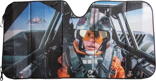 Vista 2 de Plasticolor 003702R01, parasol con escena de Star Wars plegable con burbujas