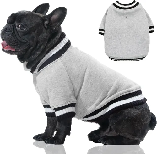 Vista 9 de FUAMEY Sudadera para Perro, Suéteres de Invierno para Perro, Ropa Cálida para Perro, Chaleco para Perro, Sudadera Gruesa para Cachorro, Suéter