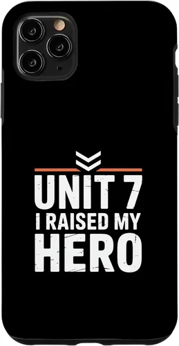 Vista 13 de Unit 7 I Raised My Hero Military Parent Pride Case for iPhone 17