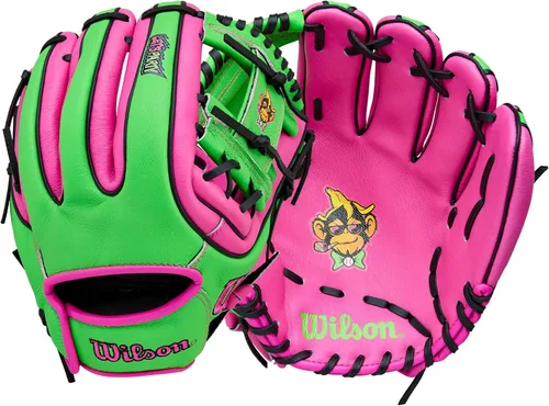 Vista 10 de Wilson A450 Adult + Youth Baseball Glove + Mitt Sizes 10.75" - 12" Right + Left Hand Throw Multiple Styles